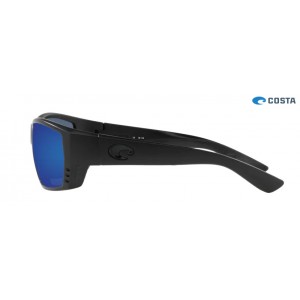 Costa Tuna Alley Sunglasses Blackout frame Blue lens