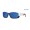 Costa Tuna Alley Sunglasses Shiny Crystal frame Blue lens
