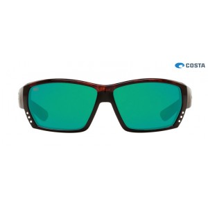 Costa Tuna Alley Sunglasses Tortoise frame Green lens