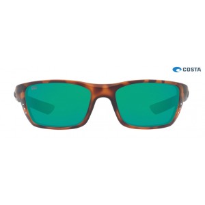 Costa Whitetip Sunglasses Retro Tortoise frame Green lens