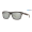 Costa Aransas Sunglasses Matte Storm Gray frame Gray Silver lens