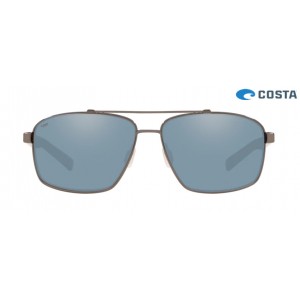 Costa Flagler Sunglasses Gunmetal frame Gray Silver lens Sale