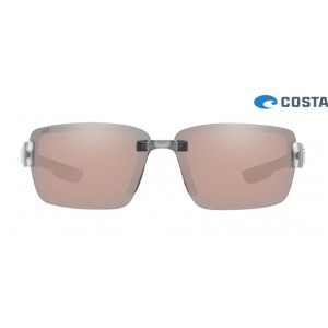 Costa Galveston Sunglasses Silver frame Copper Silver lens