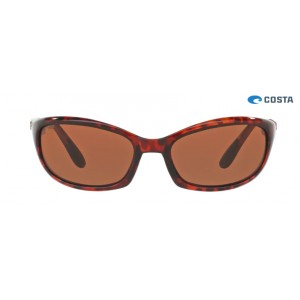 Costa Harpoon Sunglasses Tortoise frame Copper lens