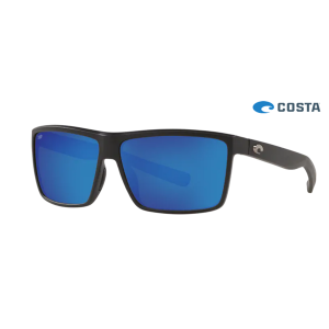 Costa Rinconcito Sunglasses Matte Black frame Blue lens