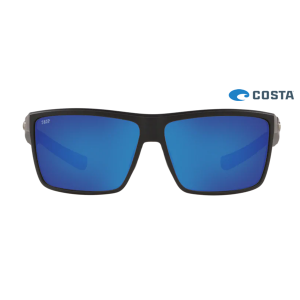 Costa Rinconcito Sunglasses Matte Black frame Blue lens