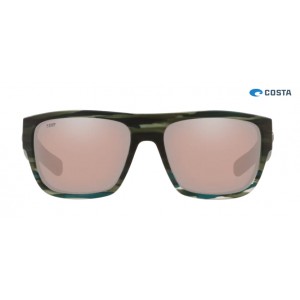 Costa Sampan Sunglasses Matte Reef frame Copper Silver lens