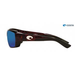 Costa Tuna Alley Sunglasses Tortoise frame Blue lens