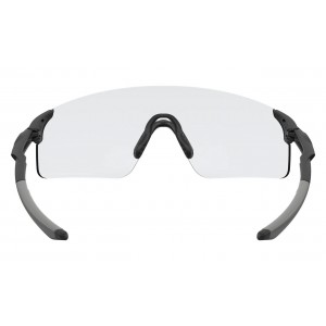 Oakley Evzero Blades Sunglasses Matte Black Frame Clear To Black Iridium Photochromic Lens