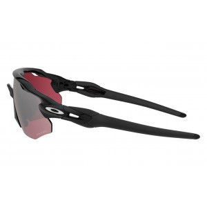 Oakley Radar Ev Advancer Sunglasses Polished Black Frame Prizm Snow Black Iridium Lens