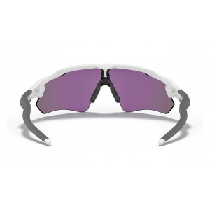 Oakley Radar Ev Path Sunglasses Polished White Frame Prizm Jade Lens