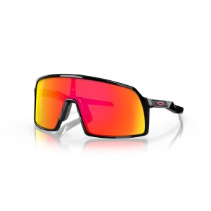 Oakley Sutro S Sunglasses Polished Black Frame Prizm Ruby Lens