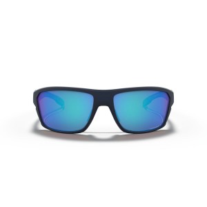 Oakley Split Shot Sunglasses Matte Translucent Blue Frame Prizm Sapphire Polarized Lens
