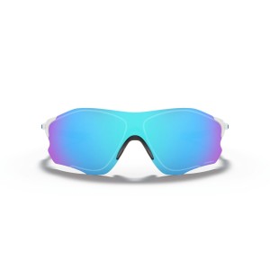 Oakley Evzero Path Low Bridge Fit Sunglasses Polished White Frame Prizm Sapphire Lens