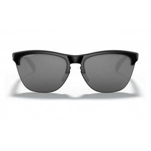 Oakley Frogskins Lite Sunglasses Polished Black Frame Prizm Black Lens