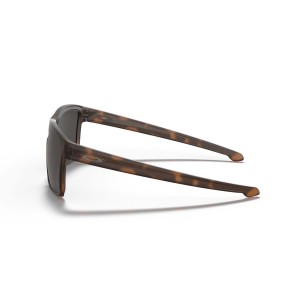 Oakley Sliver Xl Sunglasses Matte Brown Tortoise Frame Warm Grey Lens