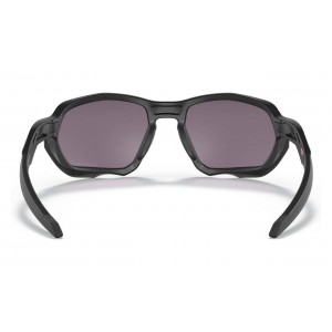 Oakley Plazma Sunglasses Matte Black Frame Prizm Grey Lens