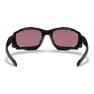 Oakley Racing Jacket Sunglasses Polished Black Frame Prizm Road Lens
