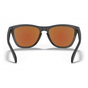 Oakley Frogskins Sunglasses Matte Black Frame Prizm Violet Lens