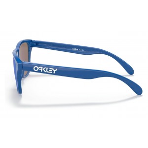 Oakley Frogskins Xs Youth Fit Origins Collection Sunglasses Sapphire Frame Fire Iridium Lens