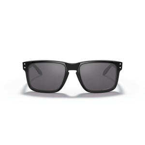 Oakley Holbrook Low Bridge Fit Sunglasses Matte Black Frame Prizm Black Lens