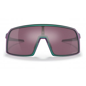 Oakley Sutro Odyssey Collection Sunglasses Green Purple Shift Frame Prizm Road Black Lens