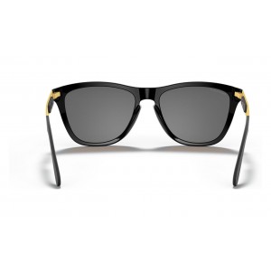 Oakley Frogskins Mix Sunglasses Polished Black Frame Prizm Black Lens