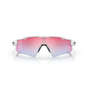 Oakley Radar Ev Path Sunglasses Polished White Frame Prizm Snow Sapphire Fire Lens