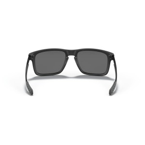 Oakley Holbrook Mix Low Bridge Fit Sunglasses Matte Black Frame Prizm Black Polarized Lens
