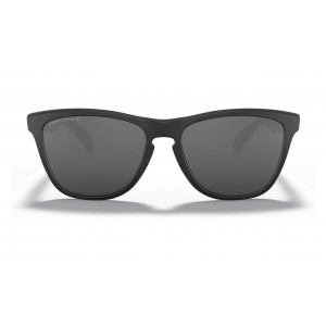 Oakley Frogskins Sunglasses Matte Black Frame Prizm Black Polarized Lens
