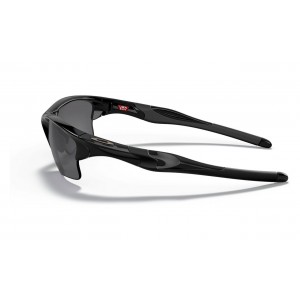 Oakley Half Jacket 2.0 Xl Sunglasses Polished Black Frame Black Iridium Lens