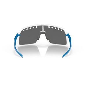 Oakley Sutro Eyeshade Heritage Colors Collection Sunglasses Polished White Frame Prizm Black Lens