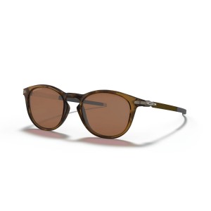 Oakley Pitchman R Sunglasses Brown Frame Prizm Tungsten Polarized Lens