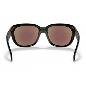 Oakley Rev Up Sunglasses Polished Black Frame Prizm Sapphire Polarized Lens