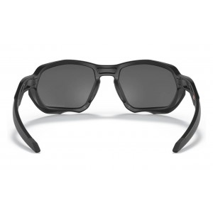 Oakley Plazma Sunglasses Matte Black Frame Prizm Black Polarized Lens