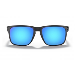 Oakley Holbrook Xl Sunglasses Polished Black Frame Prizm Sapphire Lens