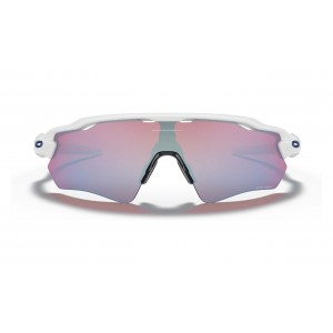 Oakley Radar Ev Path Sunglasses Polished White Frame Prizm Snow Sapphire Lens