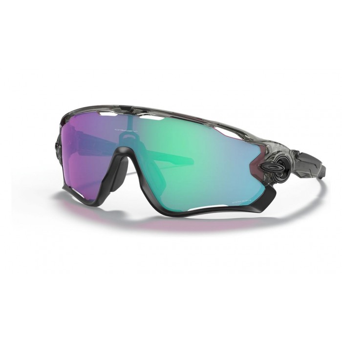 Oakley Jawbreaker Sunglasses Grey Ink Frame Prizm Road Jade Lens