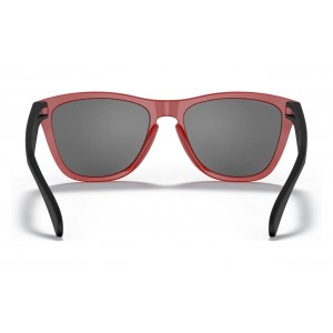 Oakley Frogskins Origins Collection Sunglasses Matte Redline Frame Prizm Black Lens