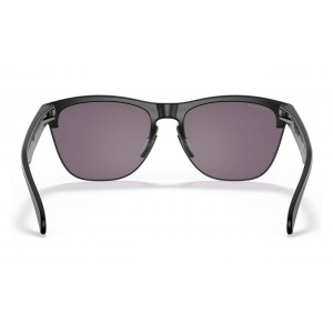 Oakley Frogskins Lite Sunglasses Matte Black Frame Prizm Grey Lens