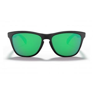 Oakley Frogskins Origins Collection Sunglasses Matte Black Frame Prizm Jade Lens