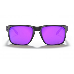 Oakley Holbrook Xl Sunglasses Matte Black Frame Prizm Violet Lens