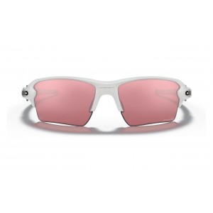Oakley Flak 2.0 Xl Sunglasses Polished White Frame Prizm Dark Golf Lens