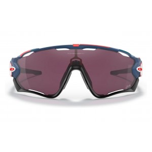 Oakley Jawbreaker Tour De France Collection Sunglasses Matte Poseidon Frame Prizm Road Black Lens