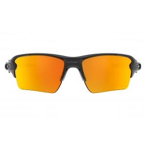 Oakley Flak 2.0 Xl Sunglasses Polished Black Frame Prizm Ruby Polarized Lens