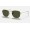 Ray Ban Round Frank Legend RB3857 Sunglasses Classic G-15 + Gold Frame Green Classic G-15 Lens