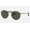 Ray Ban Round Craft RB3475 Sunglasses Classic G-15 + Black Frame Green Classic B-15 Lens