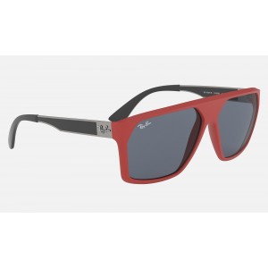 Ray Ban RB4309 Scuderia Ferrari Collection Sunglasses Grey Classic Red