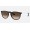Ray Ban Erika Classic RB4171 Sunglasses Gradient + Blue Frame Brown Gradient Lens