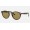 Ray Ban Round RB2180 Low Bridge Fit Sunglasses Classic B-15 + Tortoise Frame Brown Classic B-15 Lens